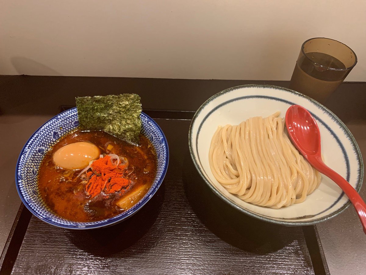 kakiwahuta's tweet photo. 激辛だけどうまぁ〜 (@ つけ麺魚雷 天神店 in 福岡市, 福岡県) https://t.co/mSrMmTZUPA https://t.co/I8EpMawojJ