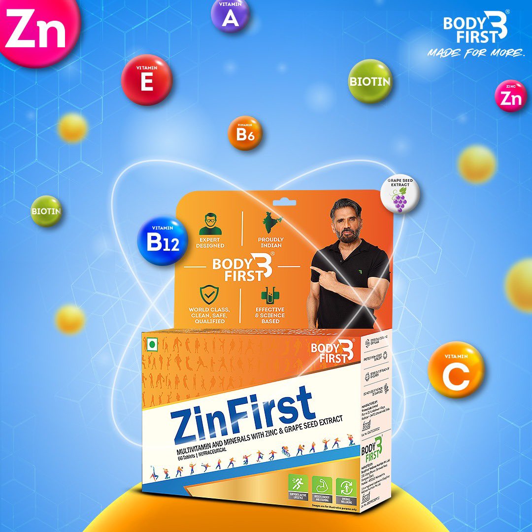 BodyFirstWellne's tweet photo. Ditch the snooze button and kickstart your day with BodyFirst ZinFirst Tablets! 🚀 

Packed with 21 nutrients, it's like a daily adventure for your body! 💥Supporting your active antics, boosting energy levels, and keeping the good vibes rolling without any added sugar! 🌟 https://t.co/zYl3meK5f5