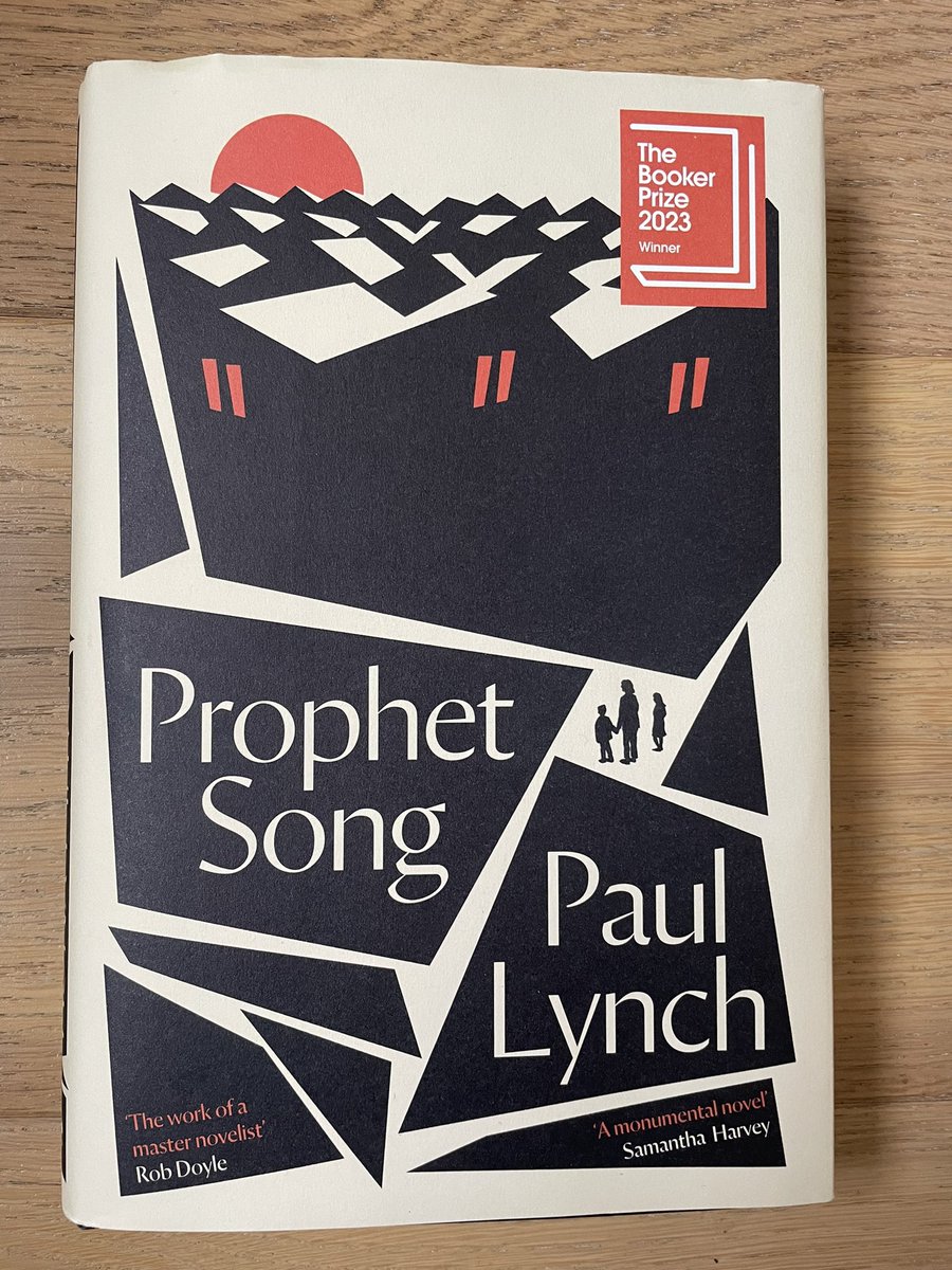 Setting the bar high - my first read of 2024 - and a novel so pure, taut, and urgent. It’s rare for me to exclaim out loud at the beauty of certain sentences, but I did with this book. @OneworldNews @paullynchwriter @TheBookerPrizes