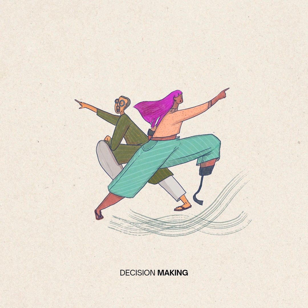 KokilaB's tweet photo. Visualising what it takes to build a community |
Illustrations for Weaving Connections
Part III ••••••
Conflict Resolution
Decision Making
#artbykokilab #project #community #art #illustrations #artwork #artist #mywork #artprints #designs #desigs https://t.co/9Usms0Bm83
