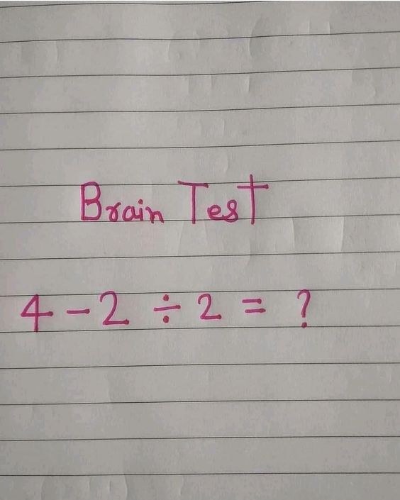 गणित के विद्वान हाज़री लगाएं और सही उत्तर बताएं...?