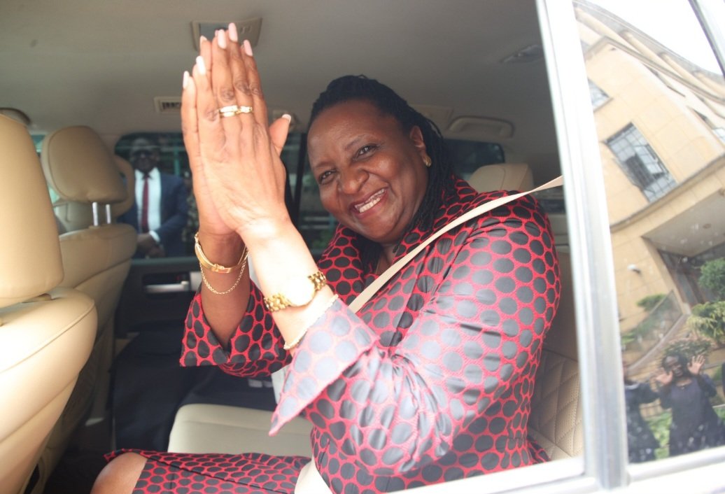 Kwaheri Hon Chief Registrar Anne Amadi.  
Celebrating 10 years of distinguished public service.