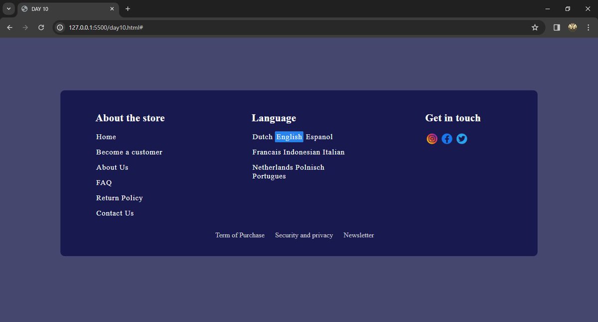 pehlumih's tweet photo. DAY 10 π¨πΎβπ» of coding anything π
#100DaysOfCode #FrontEnd #30dayschallenge #roadtofullstack https://t.co/35kV48fTpD