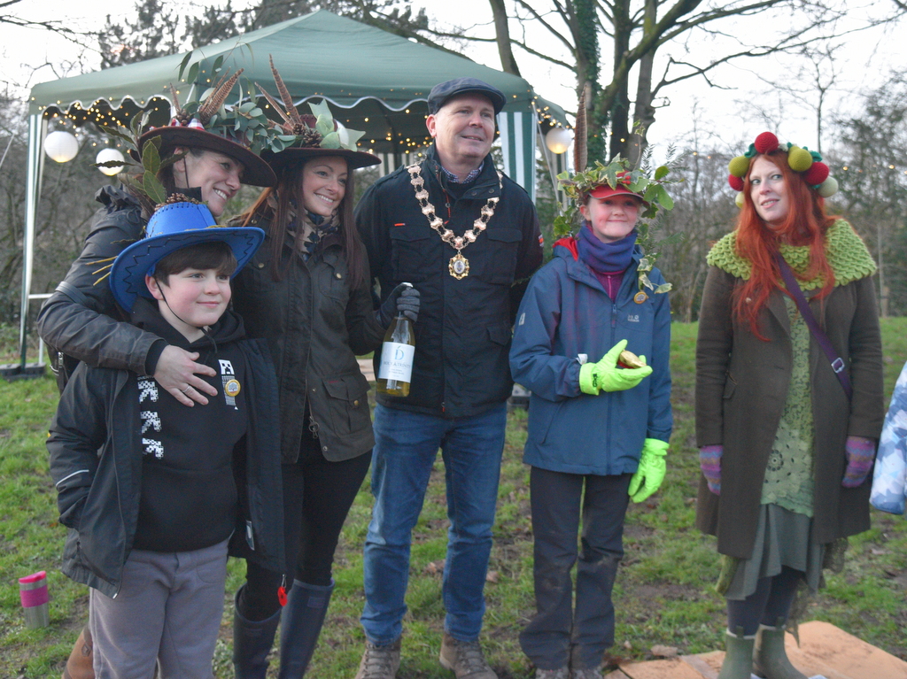 Looking forward to the <a href="/xtownorchard/">Crosstown Community Orchard</a> #Wassail tomorrow afternoon (4pm, Sat 13th). Wear a fancy hat to keep your head warm and win a prize.