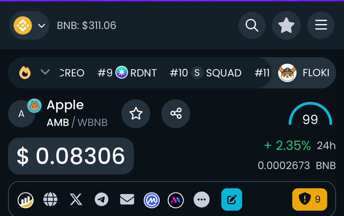 $Apple 0.083$ 

What are you waiting for?