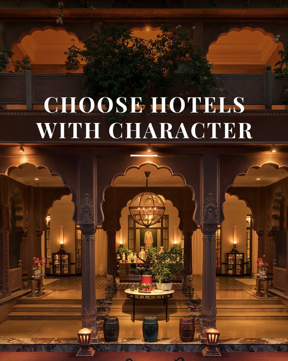 Staying in characterful, independent hotels offers a chance to immerse yourself in the local culture, whether that’s hearing stories from the owner or sleeping in a piece of history.  ⁠
⁠
Discover our selection of unique hotels: bit.ly/choose-hotels-…