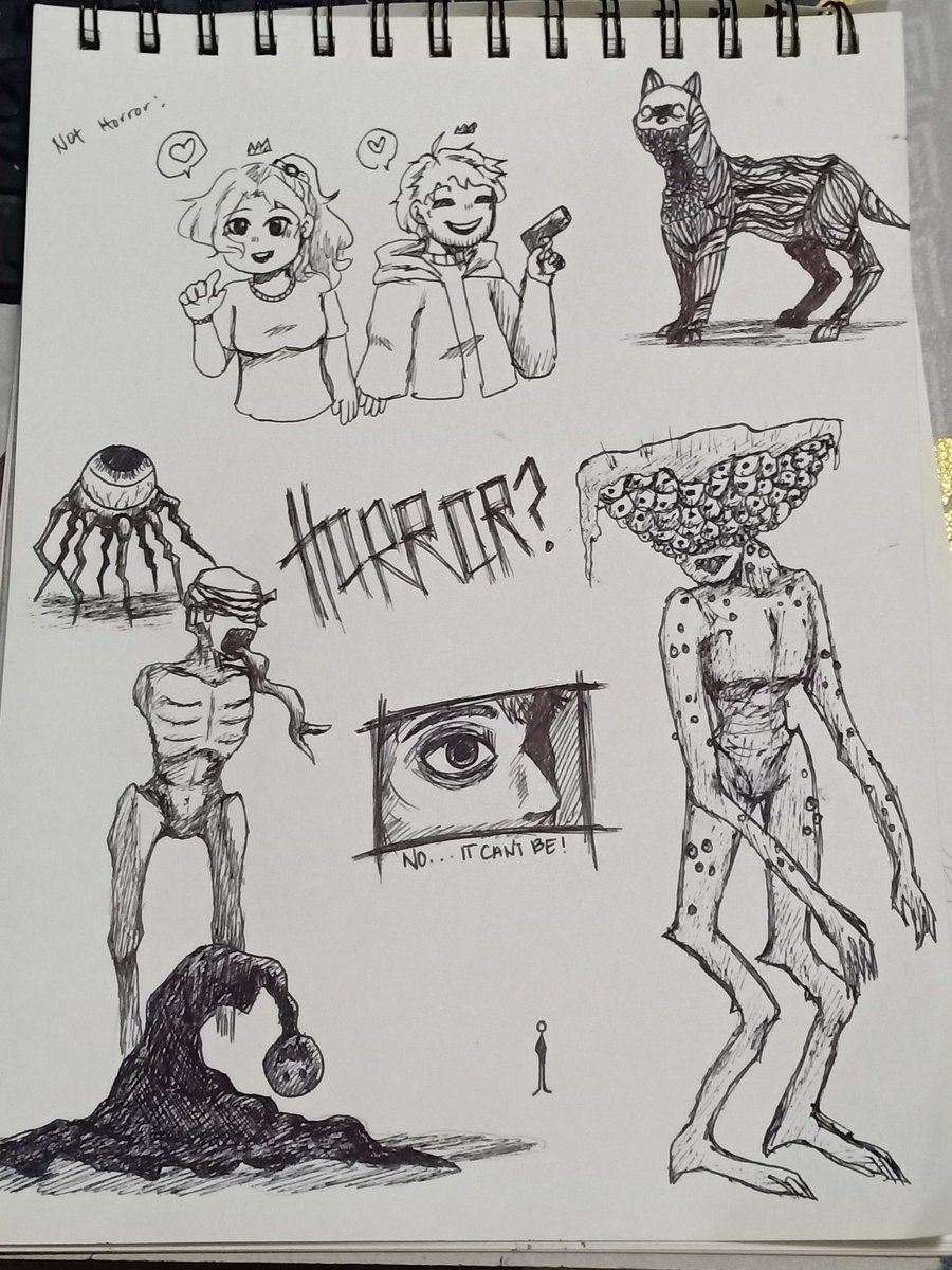 Horror? Horror!

 #traditionalart #art #horror