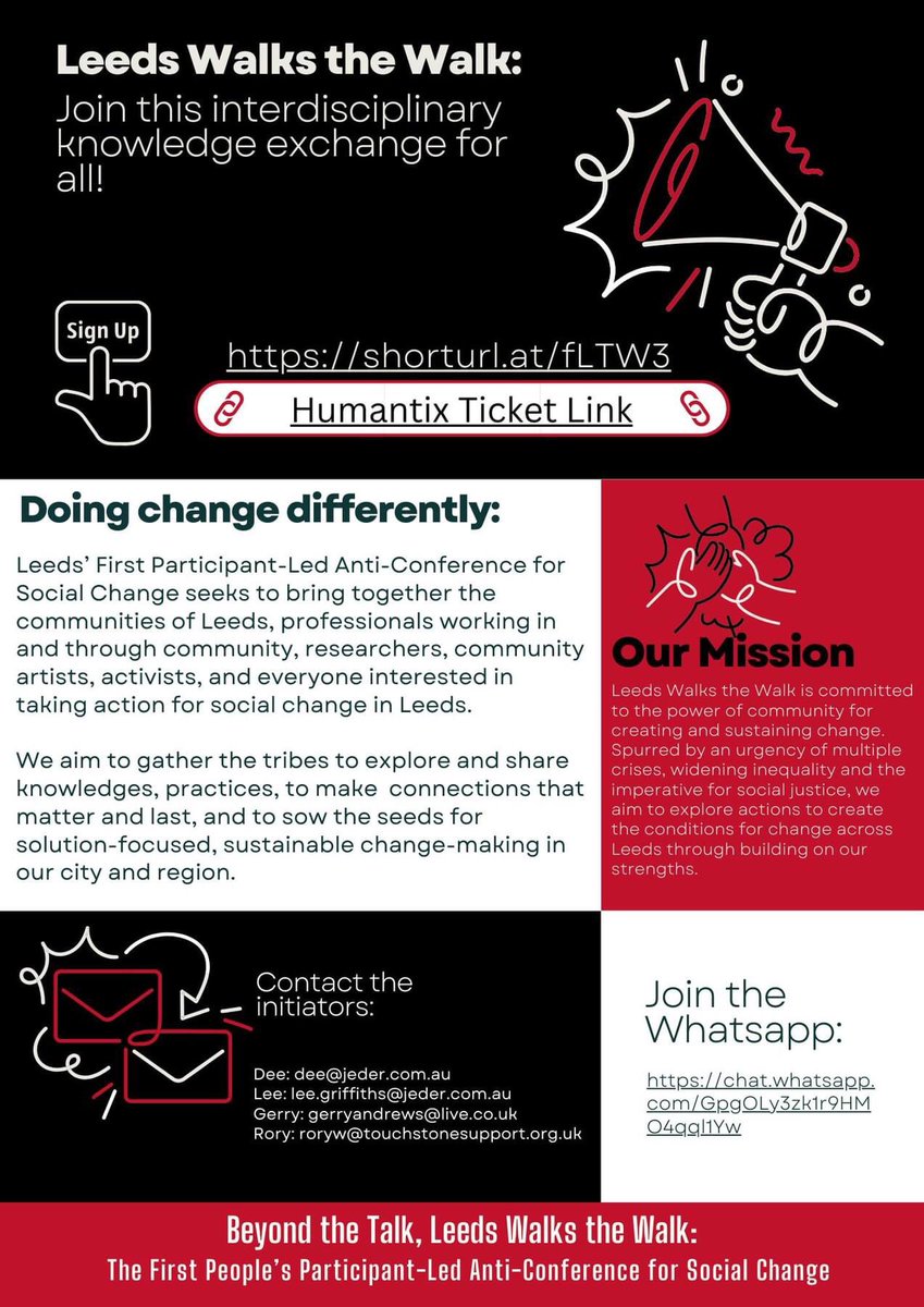burnettabear's tweet photo. Hope you can join us #Leeds ?
🔥BEYOND THE TALK
🔥LEEDS WALKS THE TALK
🔥A Participant-led Anti-Conference hosted by @jederinstitute 
Fri 2nd/3rd Feb    Pls share
More info and Ticket information here 👇👇👇
https://t.co/P2ScSYsOb4

#ABCDLeeds #KinderLeeds 
#community https://t.co/DFrsH68SZ5