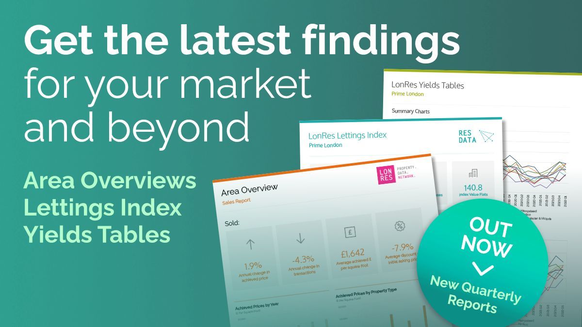 Calling all LonRes subscribers, your latest quarterly market reports are now live! Not a LonRes subscriber? These exclusive and customisable reports will help you stay up-to-date on the latest prime London property insights. Start your free trial today! buff.ly/3UCxEvf