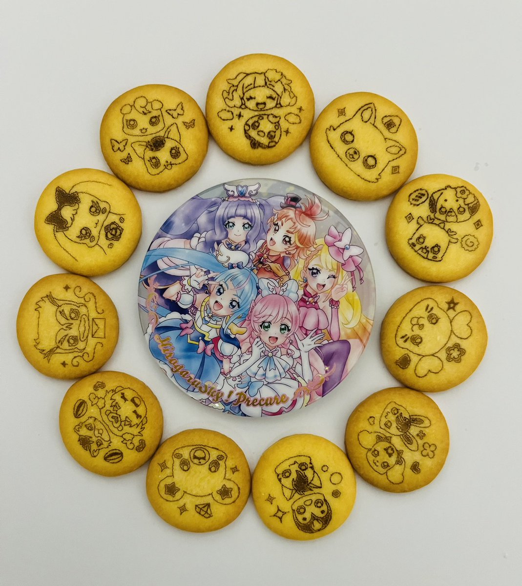 10個 瀬名泉 コレクション缶バッジ 2024 Aug. Idol Side ピンズ