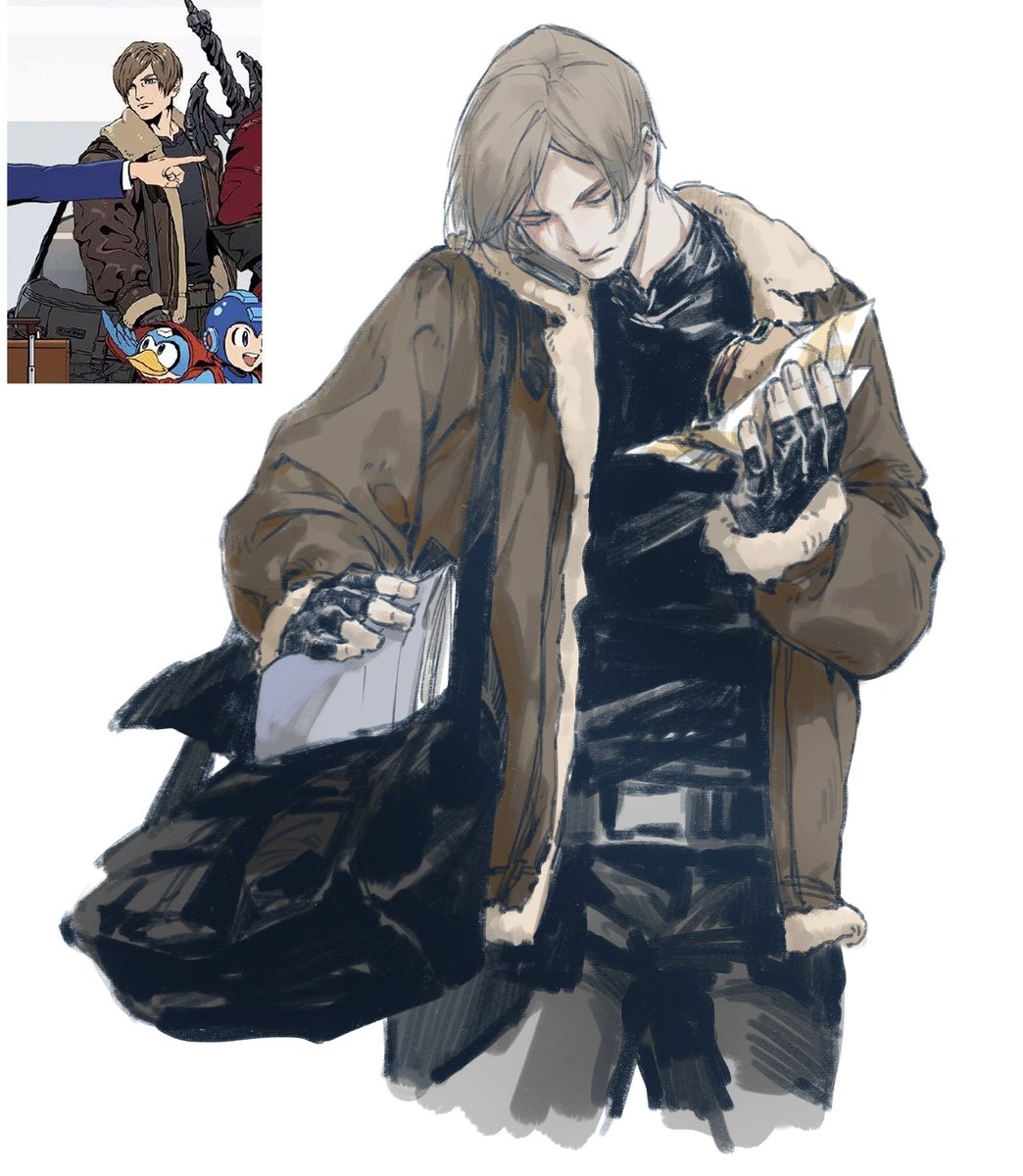 jianghesongmu's tweet photo. #LeonKennedy https://t.co/or6HmNaXOM