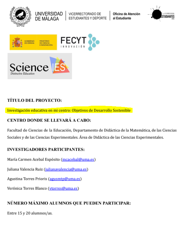 EncicGroup's tweet photo. 🔬 Este curso, nos enorgullece anunciar que participamos activamente en el programa SCIENCEIES (PIISA) con 3 proyectos: 2MA, 33MA y 39MA. Coordinados por Joaquin Franco, @teluco  y Carmen Acebal. #SCIENCIES #ENCIC

🌐https://t.co/gr2K3uAo5D] https://t.co/2Xl3d1dDZM