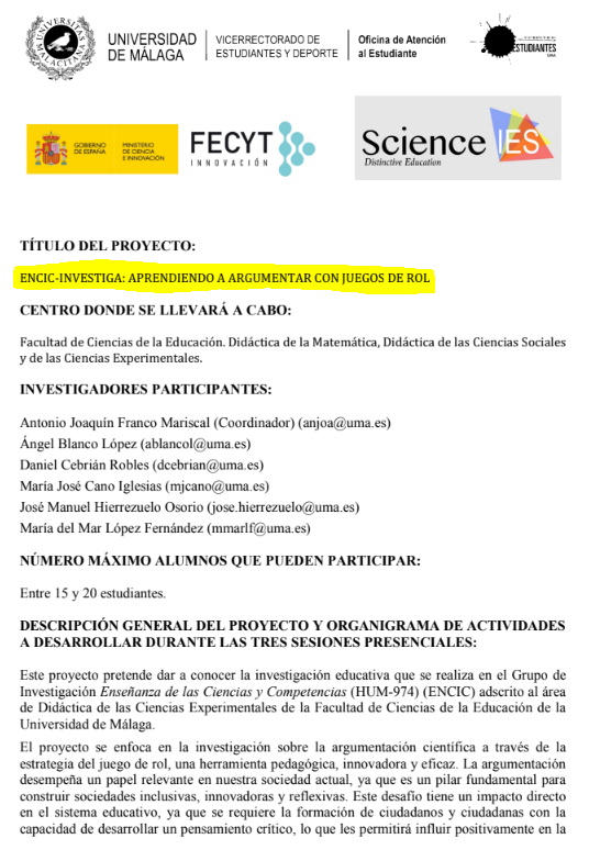 EncicGroup's tweet photo. 🔬 Este curso, nos enorgullece anunciar que participamos activamente en el programa SCIENCEIES (PIISA) con 3 proyectos: 2MA, 33MA y 39MA. Coordinados por Joaquin Franco, @teluco  y Carmen Acebal. #SCIENCIES #ENCIC

🌐https://t.co/gr2K3uAo5D] https://t.co/2Xl3d1dDZM