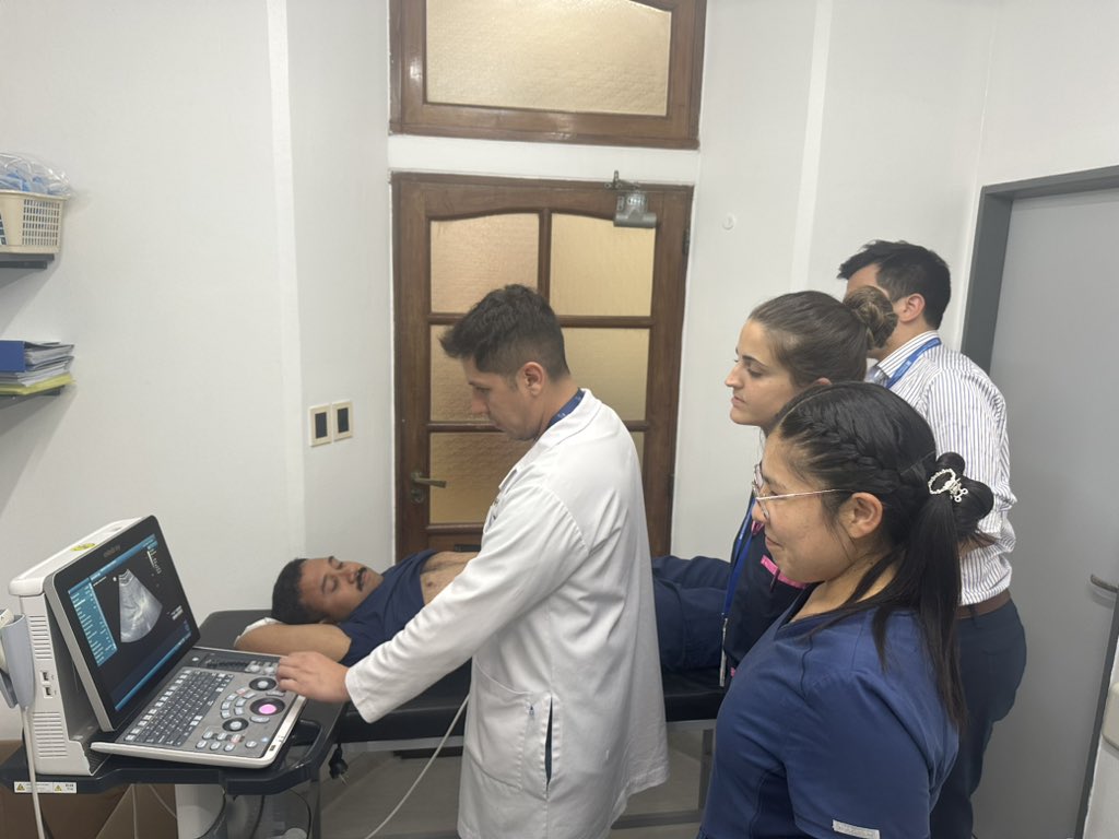 Clase de HEPOCUS para becarios y rotantes(Sección hepatolología-Hospital Italiano de Buenos Aires). . El quinto eslabón en el abordaje clínico del paciente (interrogatorio, inspección, palpación, percusión, auscultación e INSONACIÓN).@hepocus #livertwitter