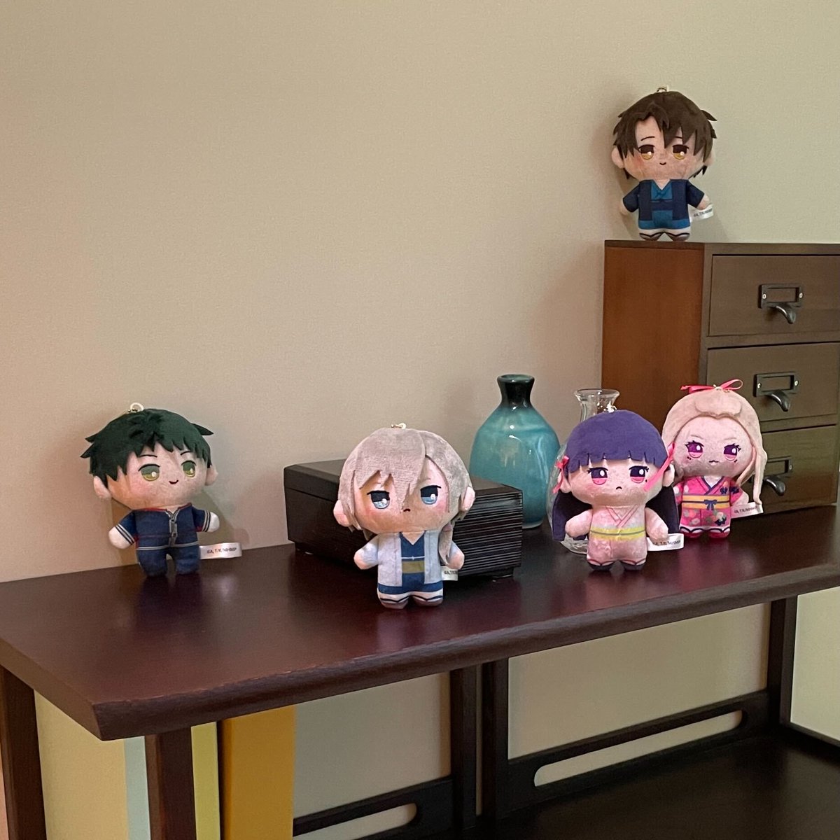 わたしの幸せな結婚展 ぬいぐるみマスコット 🌸 #わた婚展 グッズ紹介🌸 ちびキャラマスコット かわいらしいサイズ