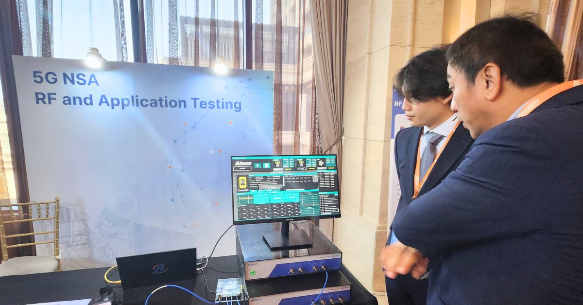 MEDsTechSG's tweet image. 📢 Live from #ALifecomTechDay2024! @alifecom_tech shared with us live demonstrations of their innovative testing solutions, such as the NE6000/NE7500 — their latest Network Emulator Signaling Test System. #NetworkEmulator #NetworkEngineer #SignalingTestSystem #UserEquipment