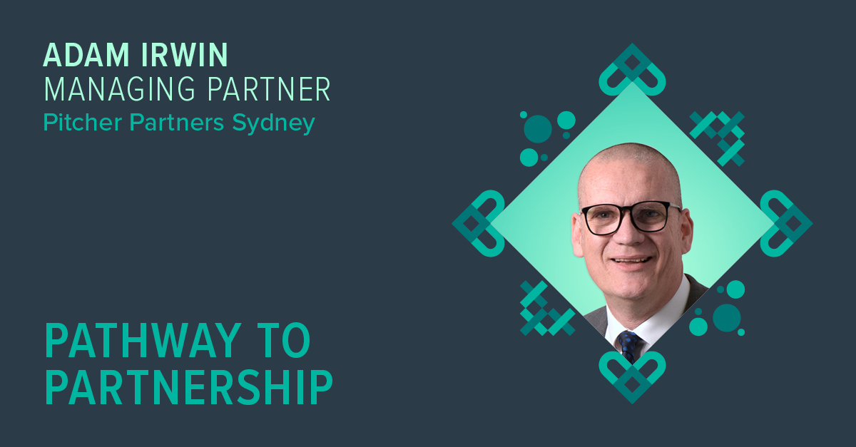 PATHWAY TO PARTNERSHIP I Adam Irwin's journey to Managing Partner of Pitcher Partners Sydney has been anything but ordinary. 
 
Listen to his full interview on 'Pathway to Partnership” here:
pitcher.com.au/insights/path-…  
 
#LeadYourWay  #EmbracingPossibility