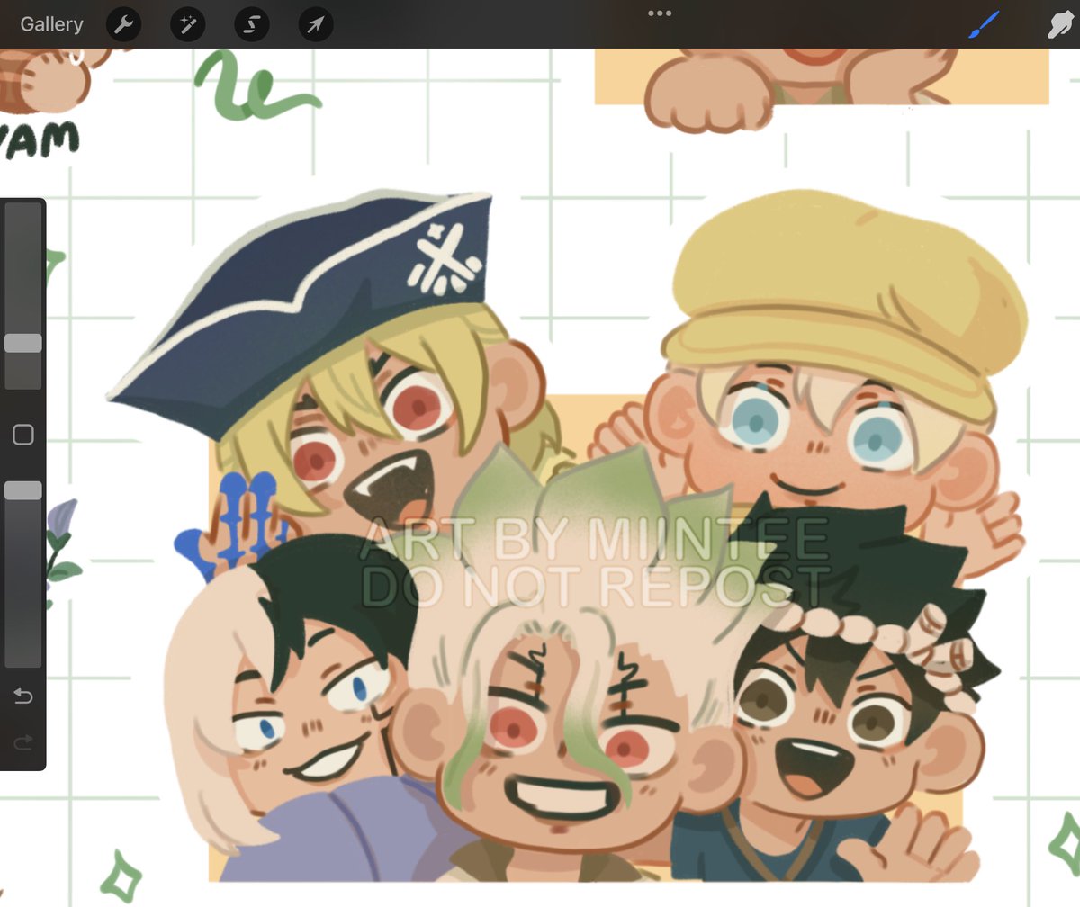 is it really a miintee sticker sheet if theyre not at least huddling together