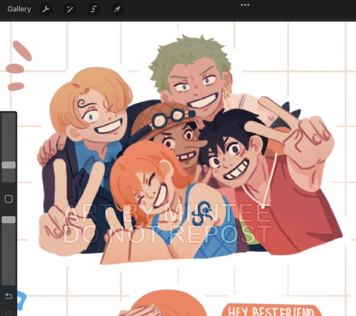 is it really a miintee sticker sheet if theyre not at least huddling together