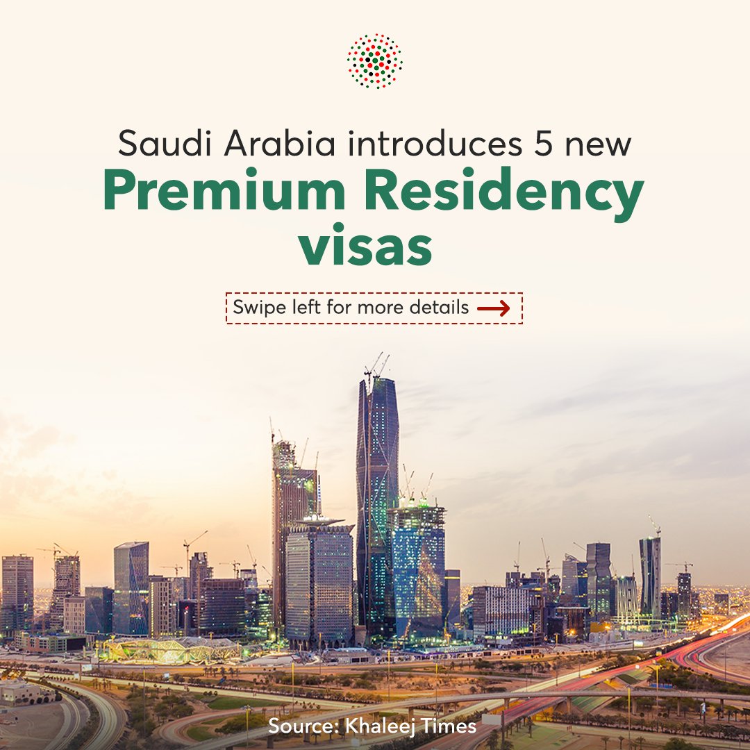 smartzoneuae's tweet photo. Exciting news alert! 🚨 Saudi Arabia has introduced 5 new Premium Residency visas that will open doors to endless opportunities for your business. 💼 

⬅️Swipe left to learn more about this game-changing initiative. 
.
.
.
#SmartZone #MindingYourBusiness #SaudiArabia #Business https://t.co/Ei4yXTBGy6