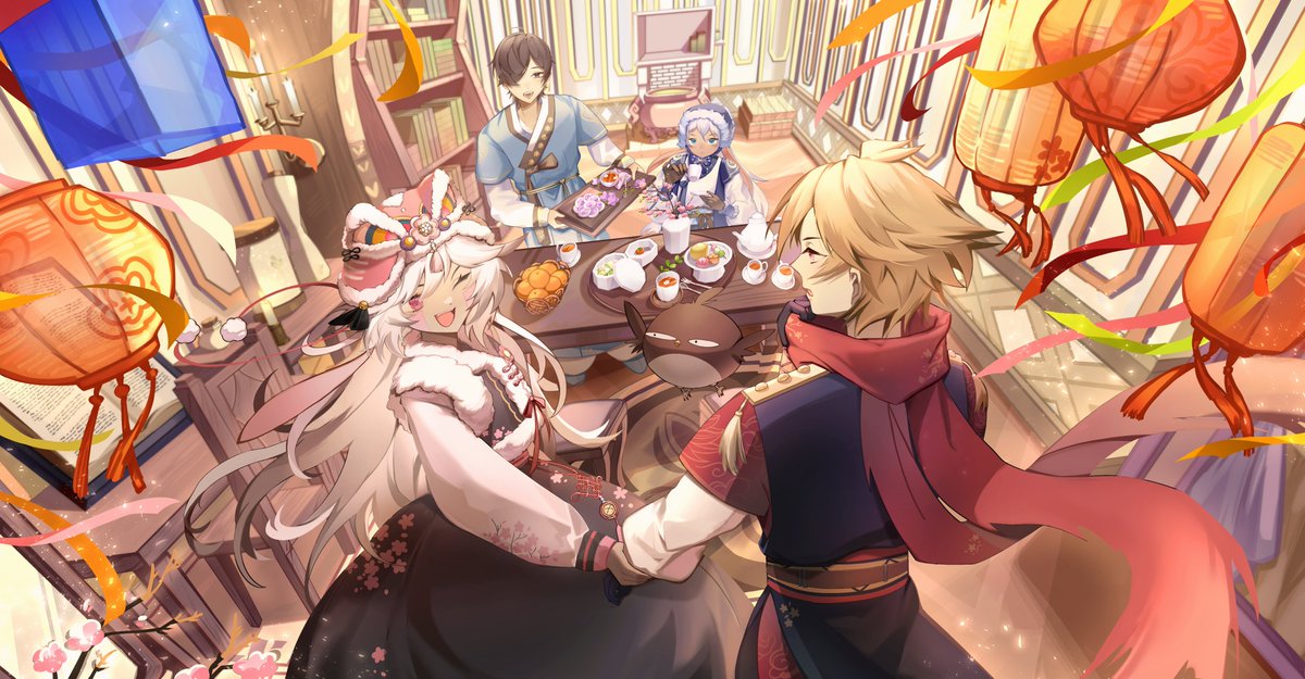 Lappyizhere's tweet image. Here&apos;s my entry to WitchSpring R contest &amp;gt;&amp;lt;!! Thank you for making the game, I have a lot of memories with it ^^
#WitchSpringArt #WitchSpringR