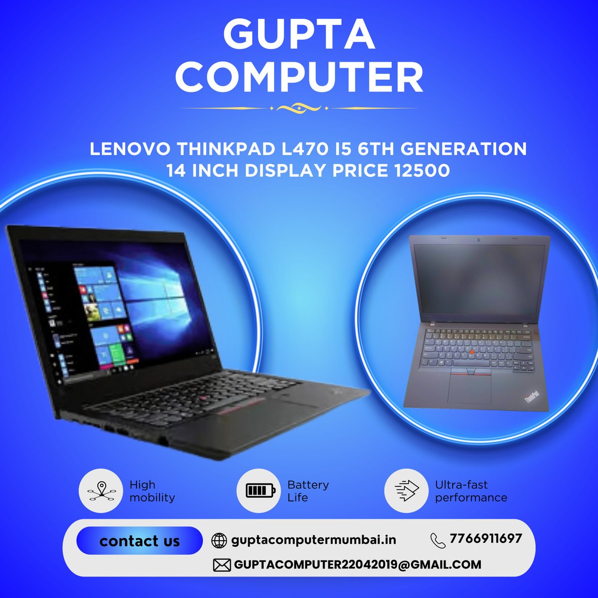 computer_g41908's tweet image. 📞7766911697

📧guptacomputer22042019@gmail.com

🌐 guptacomputermumbai.in

Gupta Computer Laptop

DELL latitude E5470
.
.
.
.
#DellLatitudeE5470
#BusinessLaptop
#ProductivityTool
#WorkplaceCompanion
#EfficientPerformance
#ProfessionalDevice
#ReliableTech
#LaptopPowerhouse