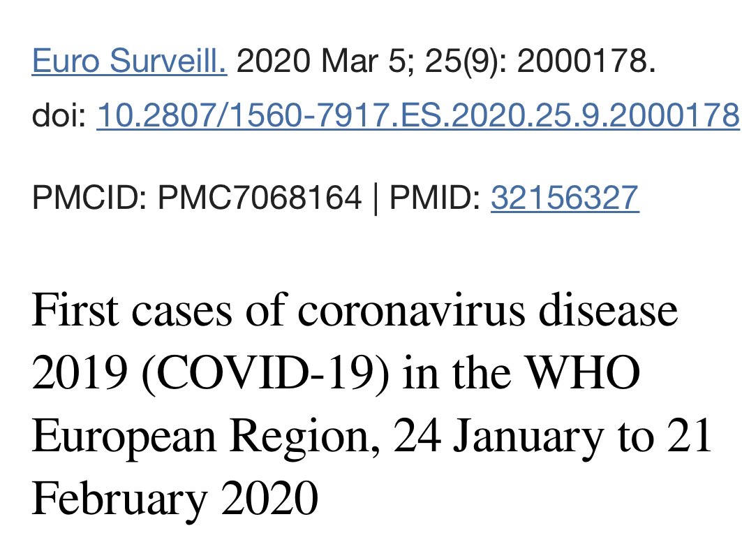 Yeah that’s what they tried to tell us about event 201… funny how covid arrived in Europe in… 20(2020)  1(January) 🤔
By March 2020 we were in full lockdown and living in covid tyranny!!  #GOFIGURE!!!!