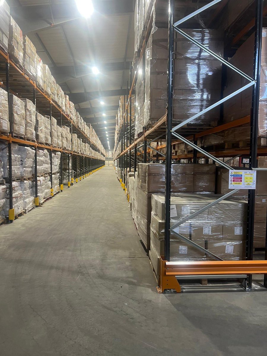BibbyLtd's tweet photo. We have space, lots of it! Our warehouse is 70,000 Sq. feet of racked and bulk space options, 24hr manned, level 2 secured premium warehousing. https://t.co/FWwsKXv9UX