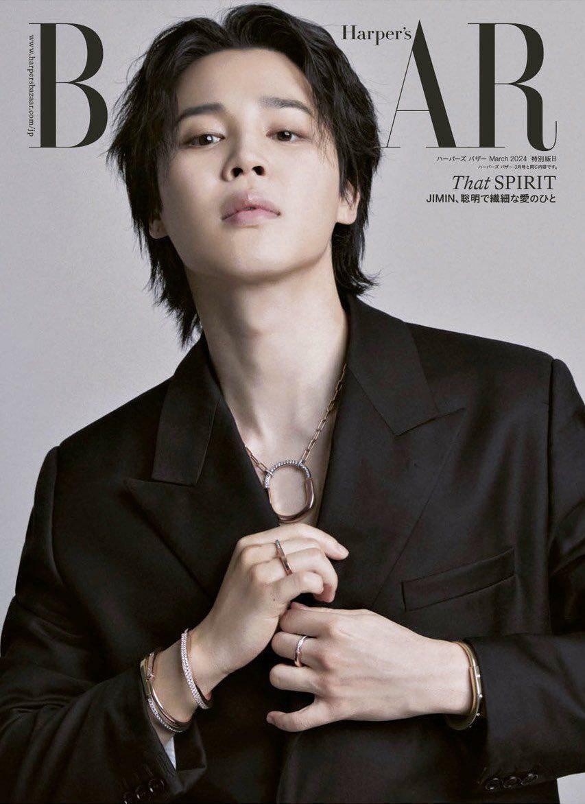 Jimin for Harper’s Bazaar Japan March 2024 Issue

'That SPIRIT
JIMIN, a person of intelligent and delicate love”

#JIMIN #JiminJewelryBox #JiminxTiffanyAndCo #지민 #박지민 #JiminxHarpersBazaarJapan
#JiminXTiffanyAndCo