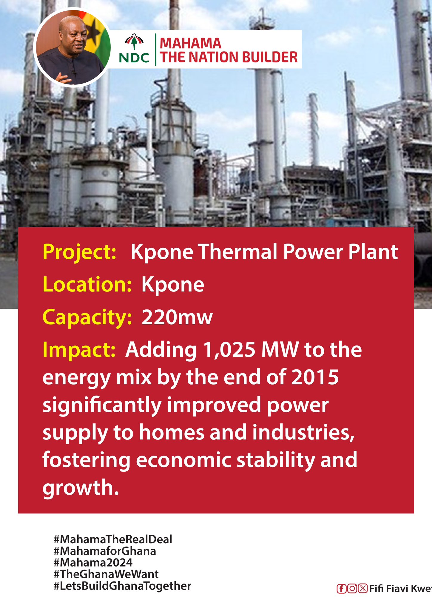 Fifi Fiavi Kwetey on X: &ldquo;The Energy sector serves as a fundamental 