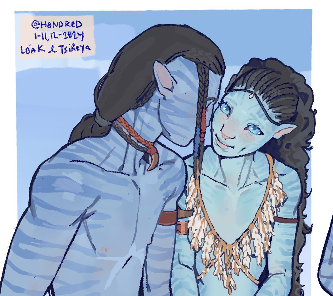 h0ndred's tweet photo. #loreya #loak and #tsireya for the people that requested! I loved working on it, they have such cute chemistry.
-
#avatar #AvatarTheWayOfWater #fanart #navi #avatarfanart #atwow #atwowfanart https://t.co/d5WwNfRXZc