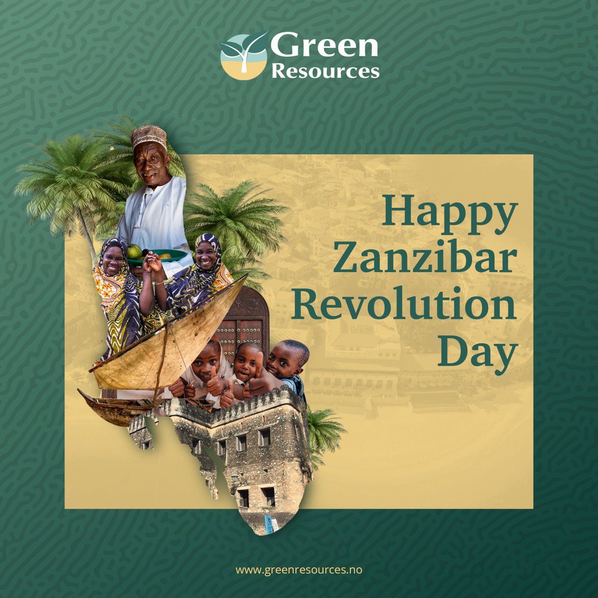 Happy Zanzibar Revolution Day! 🌿✨ Here's to cultivating growth, fostering unity, and embracing a flourishing future together. #ZanzibarRevolutionDay