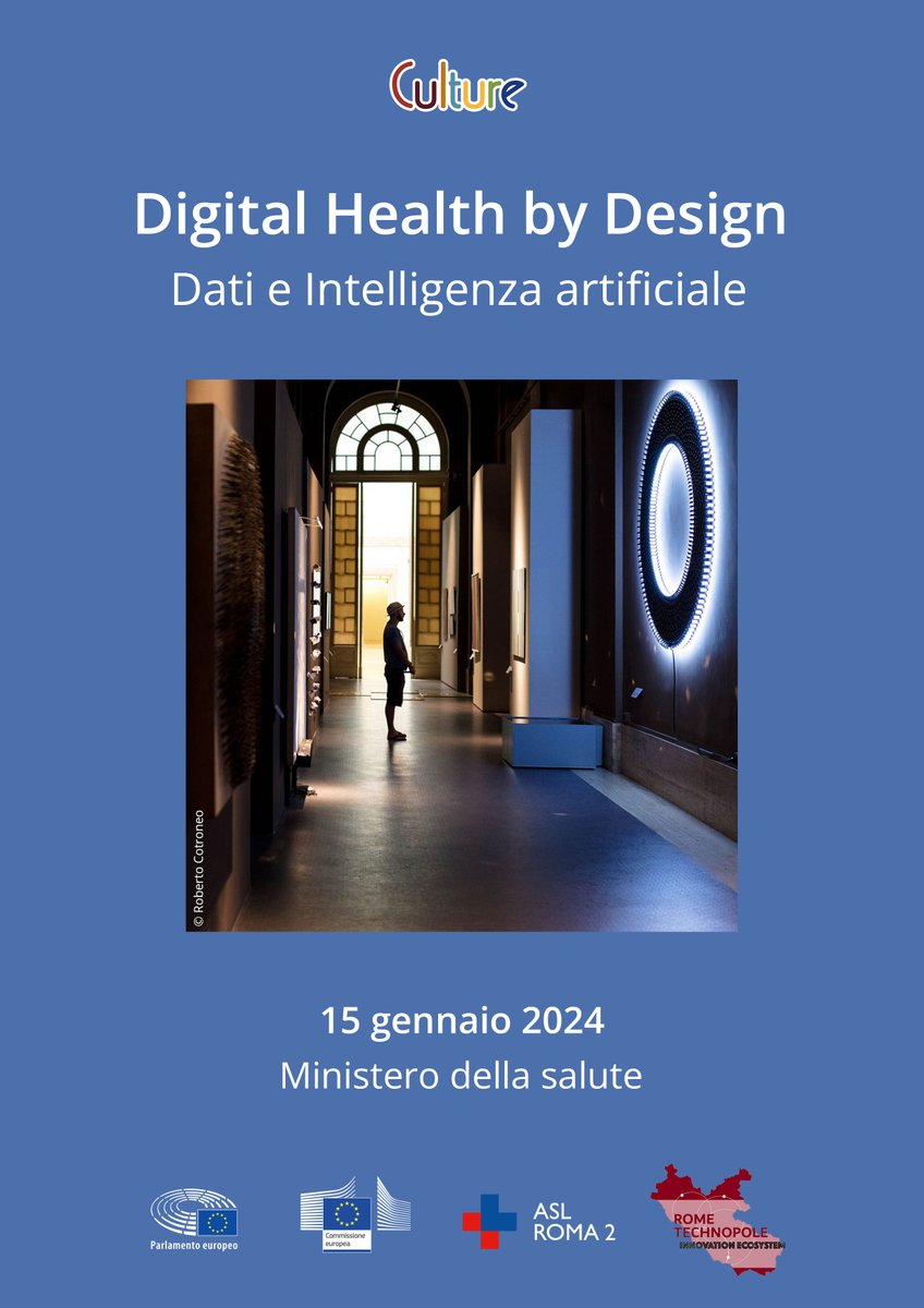 Più di 100 le persone registrate e più di 120 le persone in lista d'attesa!

Grazie a tutti per l'interesse dimostrato, segno che il tema #SaluteDigitale è attualissimo e cruciale

👉Potrete seguire la DIRETTA streaming qui: youtube.com/live/AmIRkXgAa…

👉Info culturesrl.eu/digital-health/