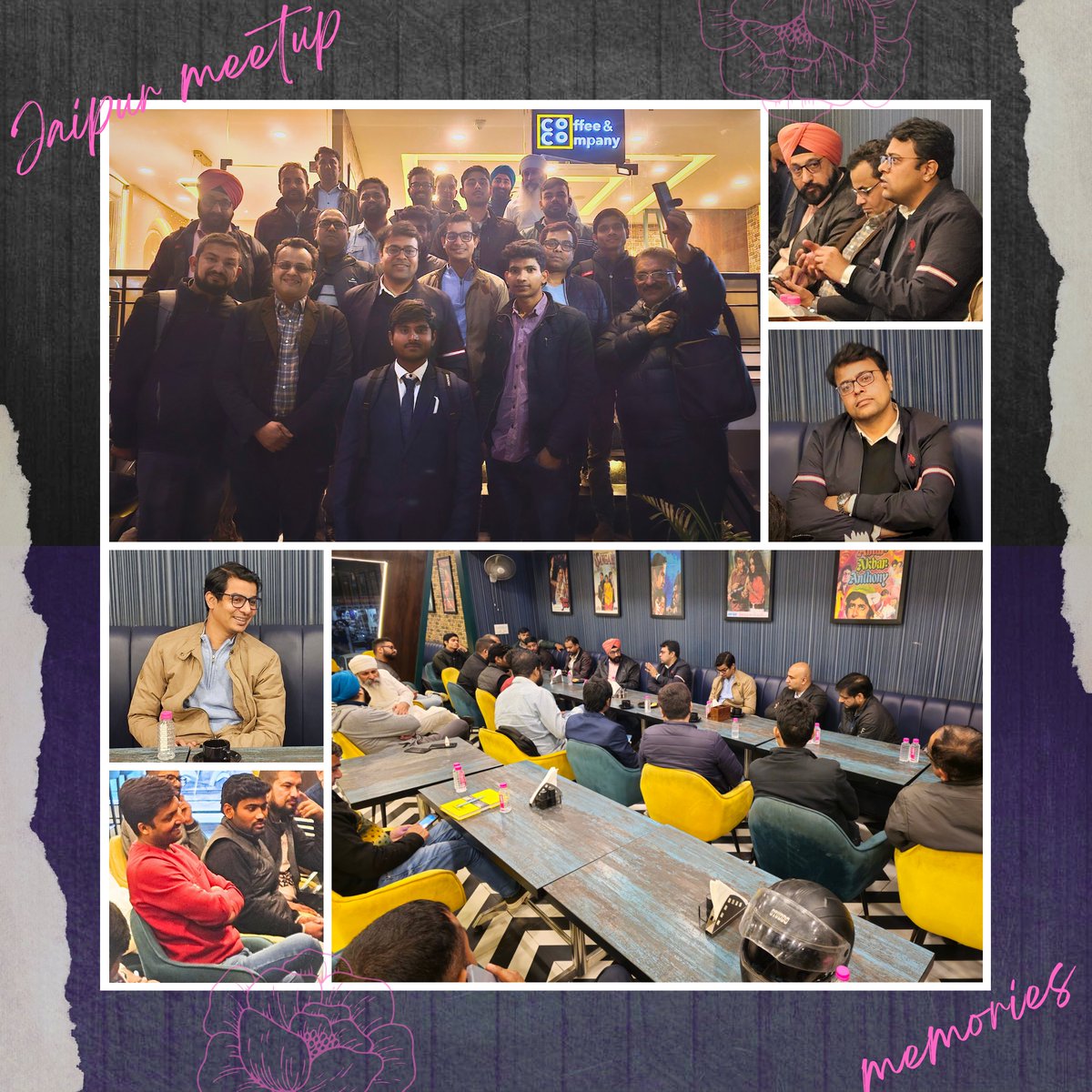 InVed_Research's tweet photo. ✨🌟Jaipur meetup memories🌟✨
🤝🎉 Grateful for the incredible connections made and the memories that will last a lifetime.
💖 #JaipurMeetup #MemoriesForLife #MeetupMoments #Equity4Life https://t.co/GgXNcRd4EL