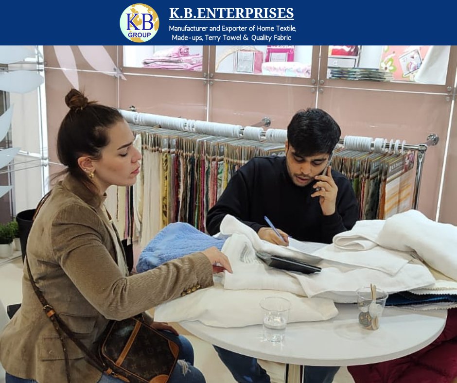 KBEnterprises2's tweet photo. Another successful day at Heimtextil 2024, elevate your space with K.B. ENTERPRISES! For the utmost in comfort, explore opulent home textiles.

Heimtextil 2024! Visit us @Hall 10.0 Stand A - 51.

#KBEnterprises #Kbgroup   #germany #heimtextil  #manufacturer  #Earthquake https://t.co/nUDtKgH7C5