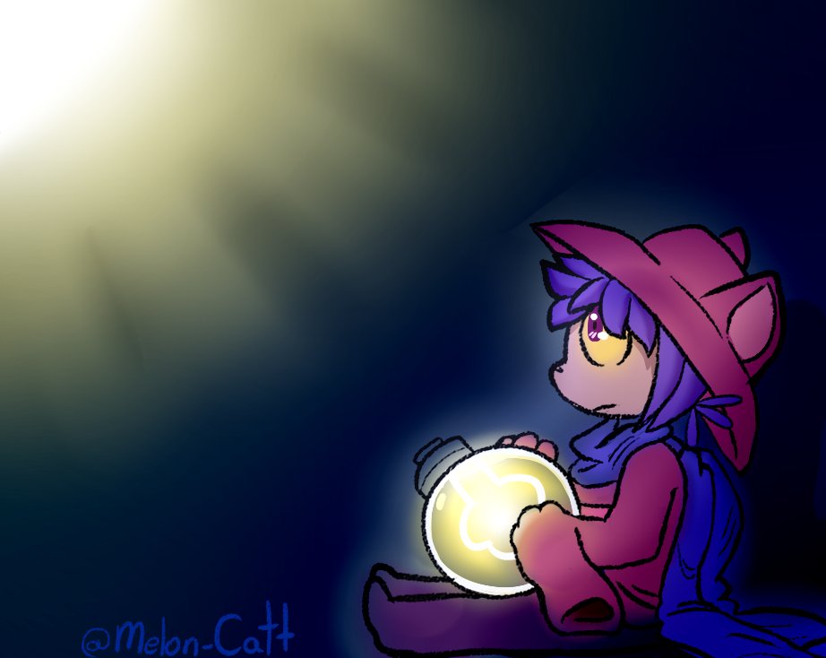 MelonMrow's tweet photo. Little fella looking for something brighter and better~💡

⭐️ Art was made by me~ Please follow for more drawn goods~ 🐈#oneshot  #Niko #MelonArt https://t.co/6yWZewugaf