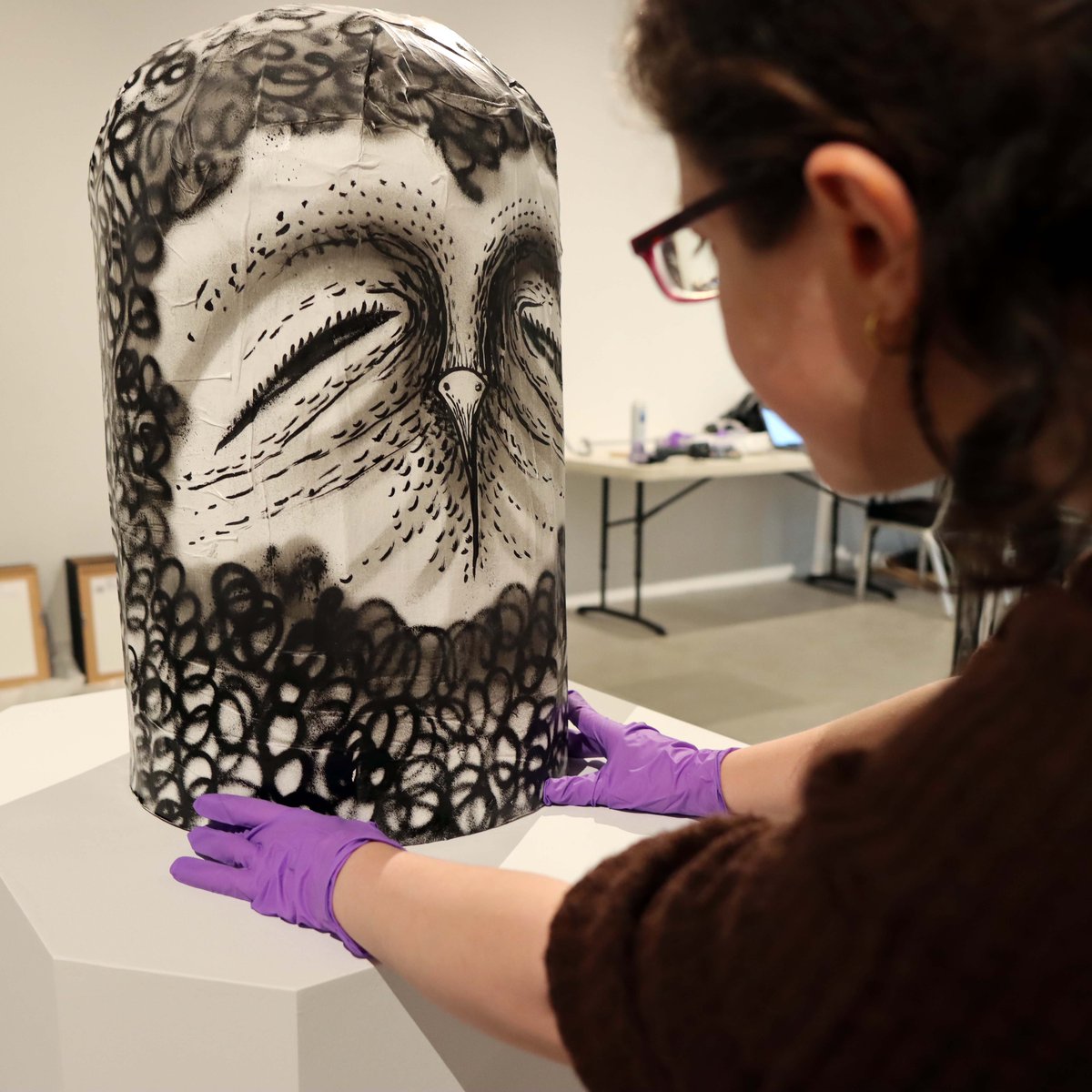 SheffMuseums's tweet image. We&apos;re busy installing our latest exhibition 🎉 Phlegm: Pandemic Diary opens tomorrow at Millennium Gallery!

Find out more here: sheffieldmuseums.org.uk/whats-on/phleg…

#ACEsupported #LetsCreate @visitsheffield
