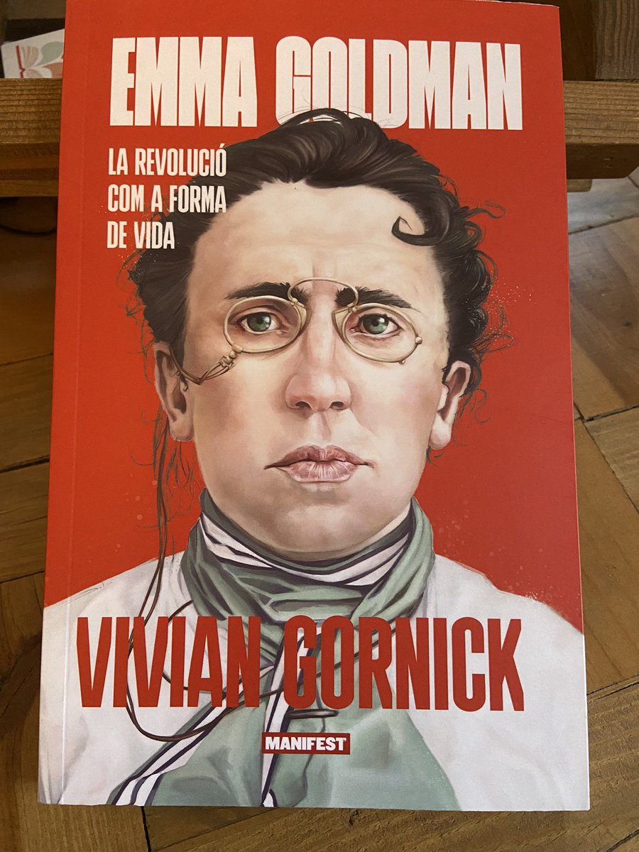 mahler_77's tweet photo. Fi. Apassionant lectura. Goldman vida en estat pur! Lluita, contradiccions, llibertat! Tot amb el talent narratiu de la Gornick. Conté tant, que caldrà tornar-hi a molts moments a la vida! Amb una traducció @_MartaCazorla que deu haver sigut un plaer. @ManifestLlibres Llegiu 💪🏻 https://t.co/3XZapOle55