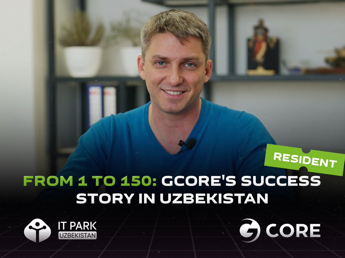 Gleb Grigorian, General manager of Gcore company's Tashkent office, in an interview with IT Park talked about the establishment and success of their QA services in Uzbekistan. Read more: it-park.uz/en/itpark/news…
