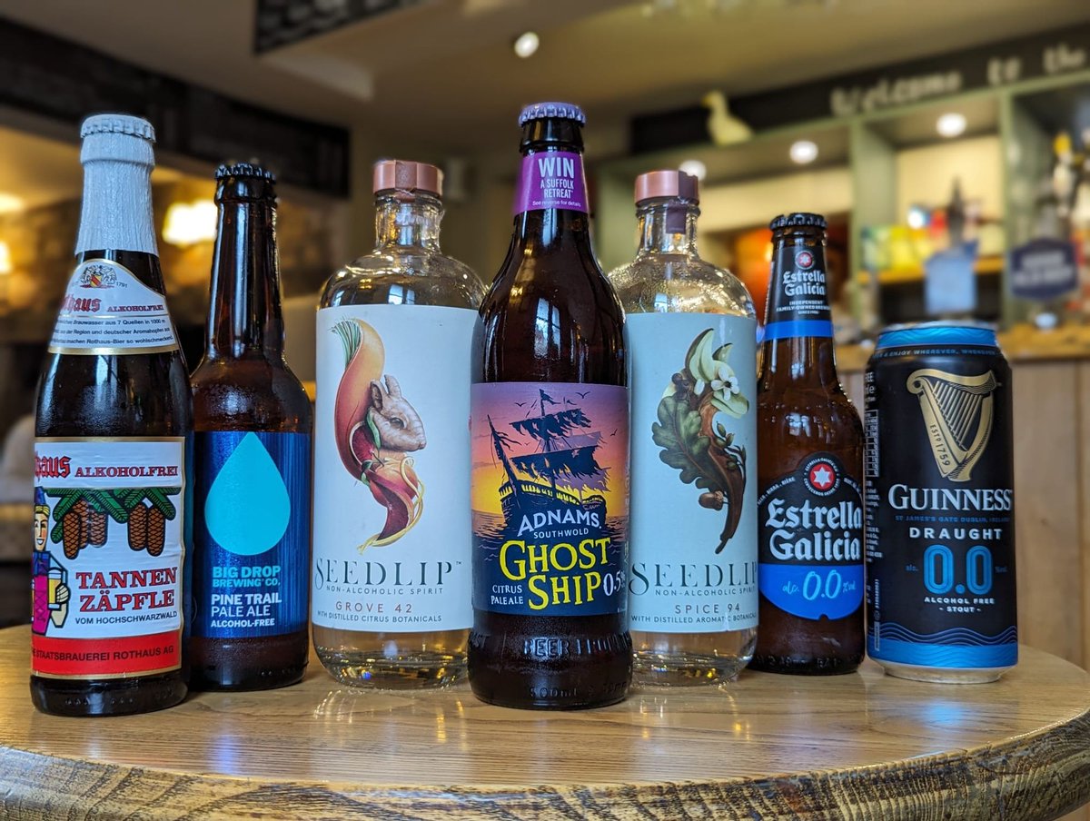 Don't let Dry January keep you indoors. Come and enjoy our cosy fires and comfy chairs!

We have a wide range of alcohol-free drinks but are looking for recommendations for a good quality alcohol-free cider (and we don't mean apple juice!). What's your favourite?