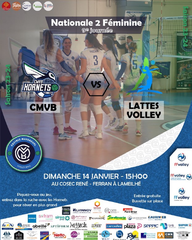 CMVB81's tweet photo. 📆Les Hornets🐝 du @CMVB81 retrouvent leur ruche du Cosec de Lameilhé, dimanche (15 h), face à Lattes Montpellier. Avant ce match charnière, interview du président Stéphane Cabrol ➡️ https://t.co/a2ToaTp2IM 🔵⚪️🟢 @ladepechedumidi  @LeJournaldIci @olehmuller @WilfriedPenela https://t.co/3GBVh6o4Cd