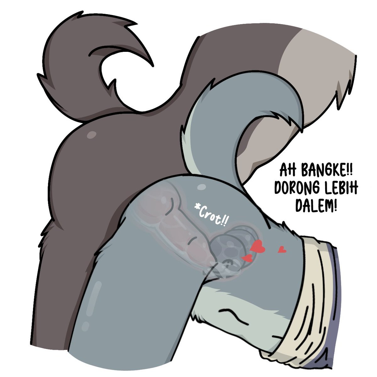 MrStranggee's tweet photo. Bukan lato lato
Art : @animanthro 
Indonesian ver
2/3
#furry #gay #furryindonesia https://t.co/OpJ3fh4VUU