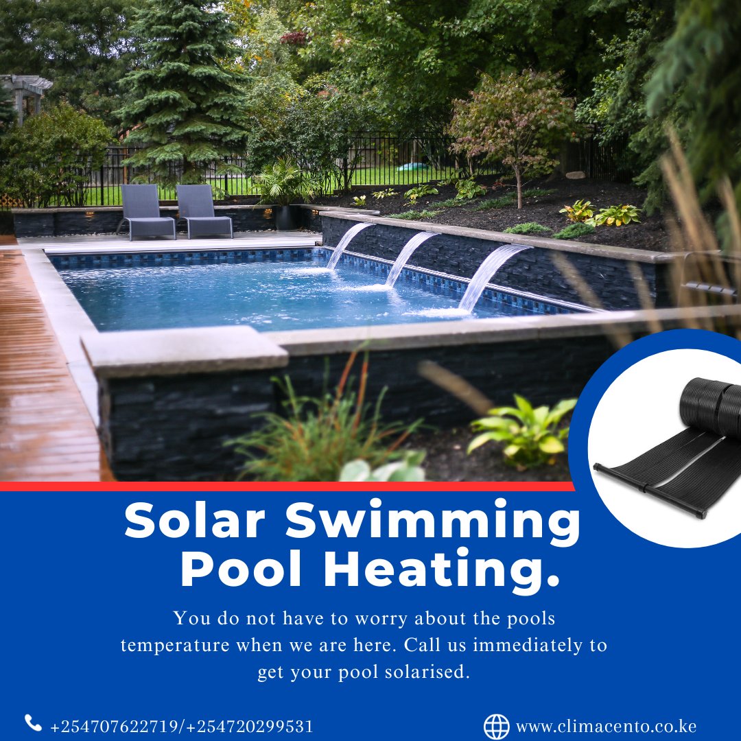 ClimacentoGreen's tweet image. Save money, save the environment, and make a splash with solar power! ⁠
⁠
#SolarPoolHeating #SwimSeason