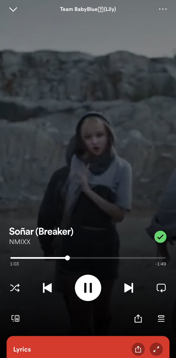 JayCwade's tweet image. #TeamBabyblue 
#NMIXX 
#Fe3O4_BREAK #NMIXX_Party