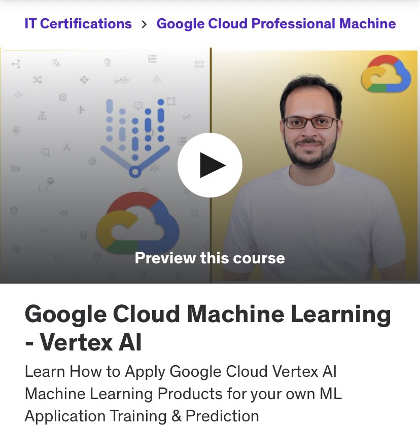izag82161's tweet image. ひさびさのUdemy 👨🏻‍💻

セールのうちに四講座を購入、🛒

#VertexAI #AzureGPT #AWSBedrock #Github #Copilot #PairProgramming