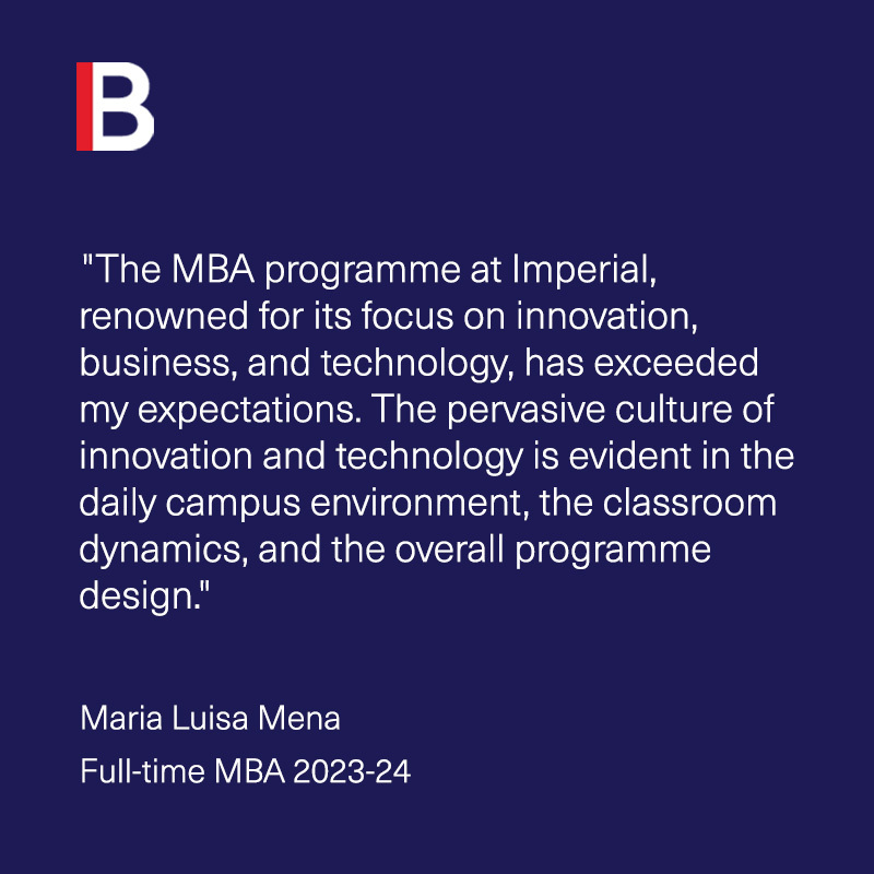 ImperialBiz's tweet photo. Stand out from the crowd and reach your full potential by applying for our Full-Time MBA ✍️ Monday 15th January is your next application deadline.
Apply now to get ahead this January: https://t.co/ytYXuAKeMJ
#ImperialMeansBusiness #MBA #FTMBA https://t.co/ZMRcVco4xW