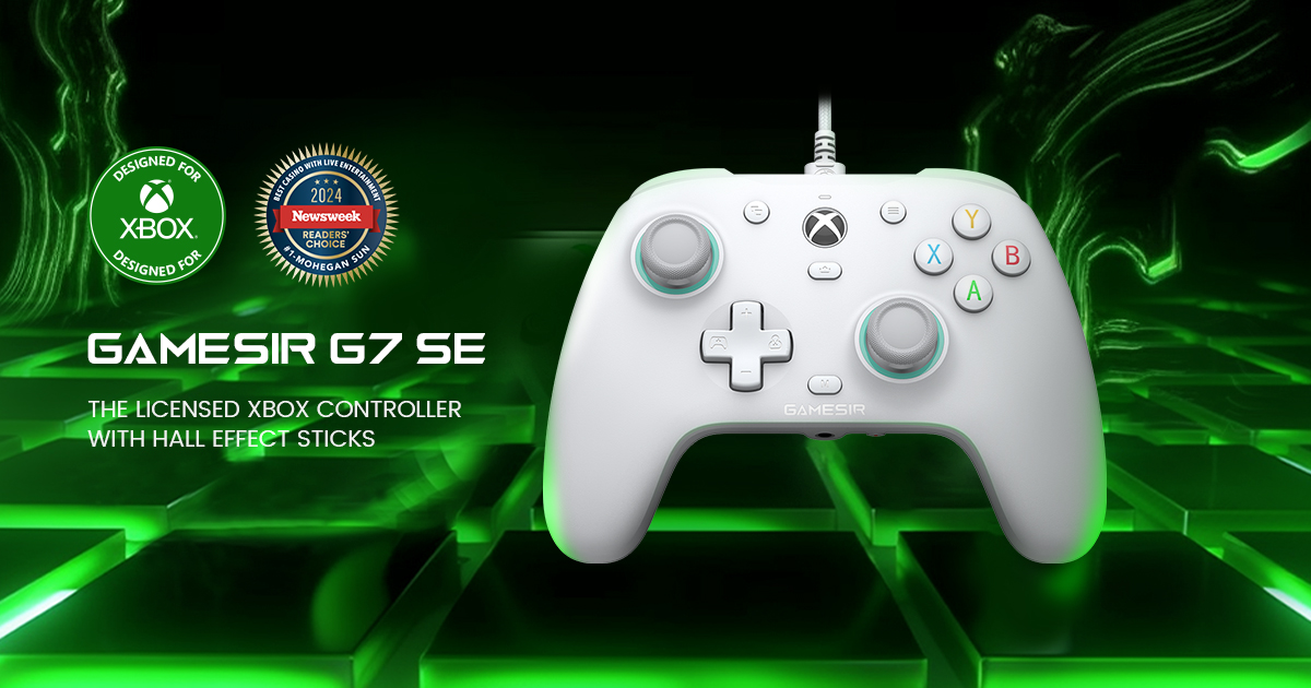 🎮🏆 Big News! GameSir G7 SE Xbox Controller is up for Best Gaming Controller by Newsweek! 🚀 Cast your vote now to make G7 SE the champion! 🗳️✨ Let's dominate together: newsweek.com/readerschoice/… 

#GameSir #G7SE #BestControllerNominee #GamingVictory