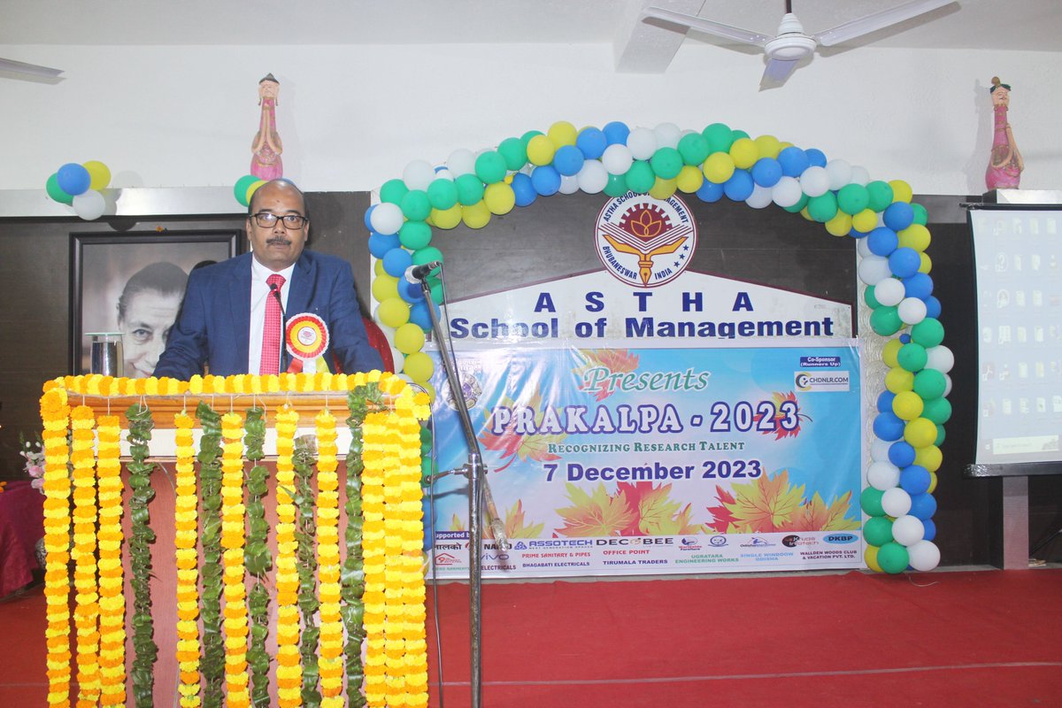 Prakalpa-2023 (Recognizing Research Talent) was held on 7th December 2023.
#asthaschoolofmanagement
#prakalpa