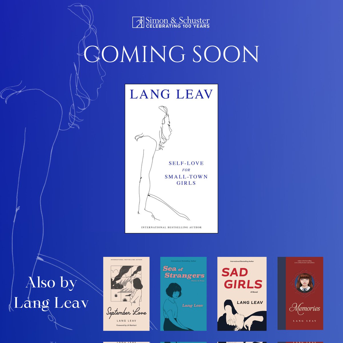 Fans of @langleav get ready to read the latest collection of poetry and prose! Releasing this January in India. Self-Love for Small Town Girls is an exciting offering from beloved bestselling author Lang Leav. A collection of stunning poetry and prose that seeks to define the…