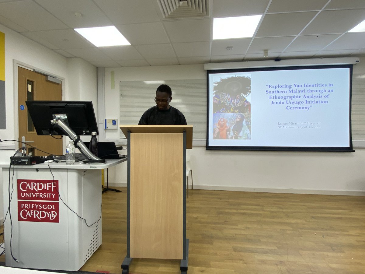 BFERMARSC's tweet photo. Incredibly eclectic mix of papers in the second Music and Religion panel yesterday, spanning across the Huni Kuin of Brazil, Punk Judaism and Yao traditions of Jando ceremonies.
#RMAStudent @royalmusical @bfeadmin @cardiffunimusic https://t.co/ZuYk4OBTsI